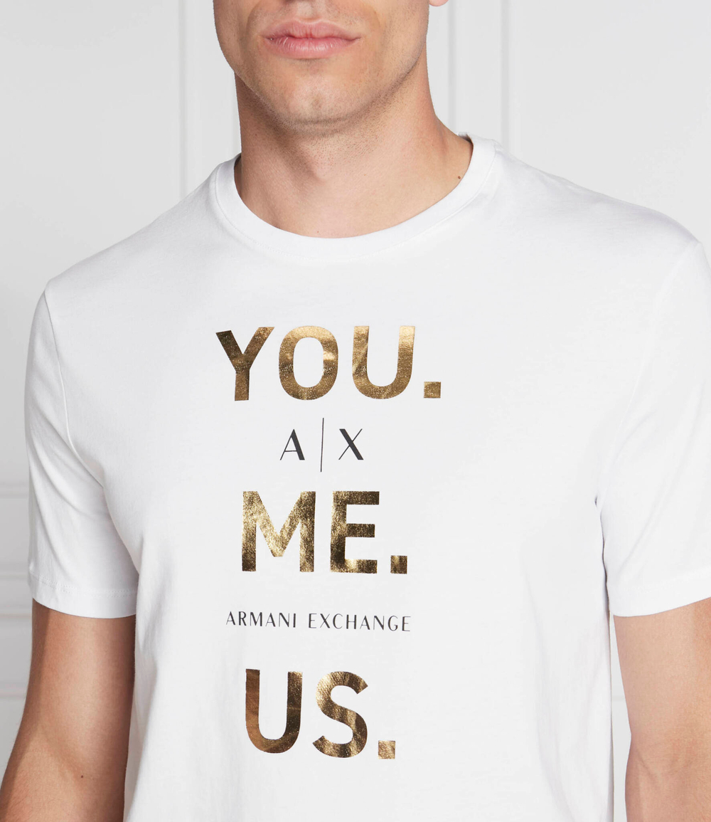 футболка Armani Exchange - белый(6LZTAX ZJFCZ)