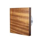 Вытяжной тонкий вентилятор для ванн ММ-Р 09 дерево 90 м³/час с обратным клапаном панель махагон красное дерево