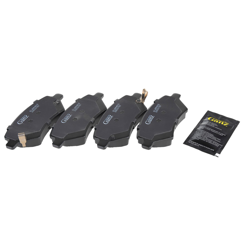 Колодки передние PRO-Line Ceramic LIFAN X60/CHERY Tiggo, Amulet, Fora GANZ GIJ09401C