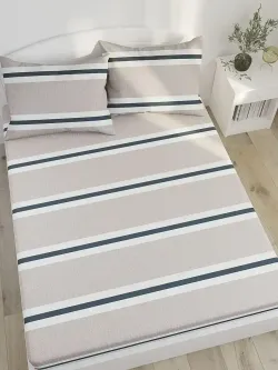 Постельное белье перкаль Сказка "Аляска (компаньон)" 2-спальное Наволочка 50х70 см 2 шт Простынь 240x215 см Пододеяльник 175x215 см