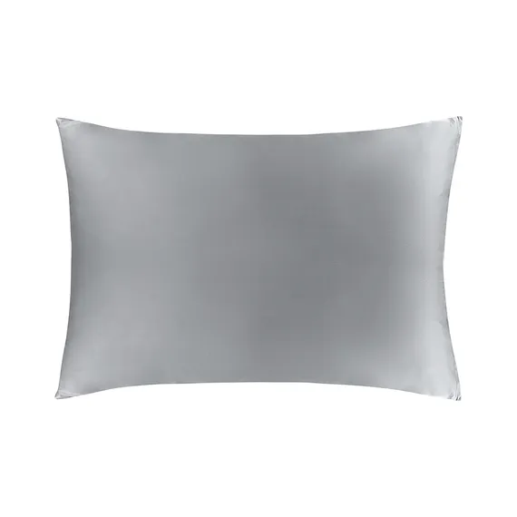 Набор наволочек из премиального сатина светло-серого цвета из коллекции essential, 50х70 см