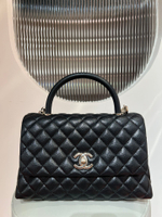 Chanel Large Flap Bag With Top Handle