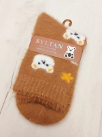Носки Syltan, коричневые, 1 пара
