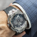 Часы HUBLOT BIG BANG Sang Bleu II 45mm, 418.nx.5107.rx.1604.mxm20