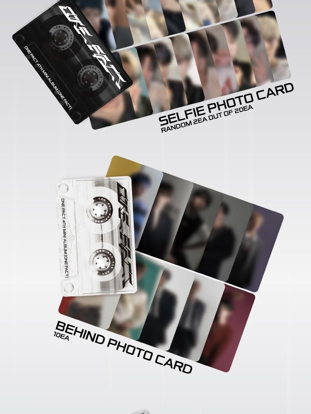 Альбом ONE PACT - ONE FACT 4th Mini Album PLATFORM Version