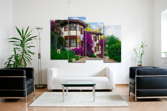 Модульная картина "Загородная вилла"