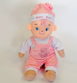 Пупс "мальчик в шапке" в упаковке 18х40х28см. (Hand)