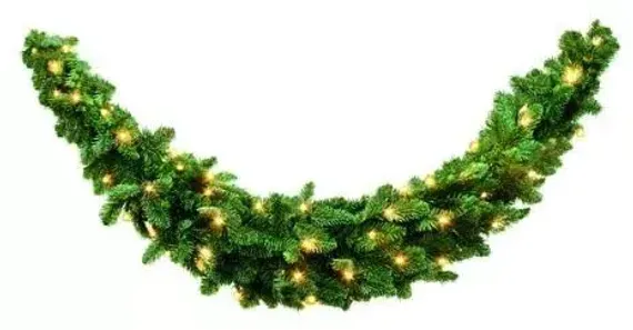 Хвойный сваг Нормандия 180*36 см., 96 ламп, Triumph Tree (73686)