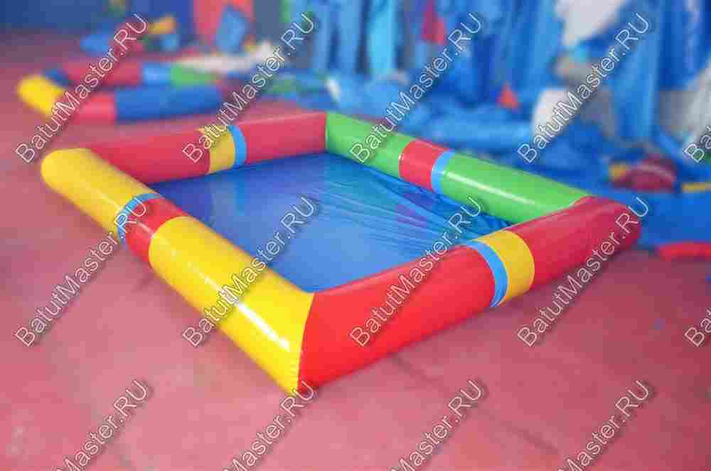 Прямоугольный надувной бассейн "Яркие выходные" 6*4*0,5 м