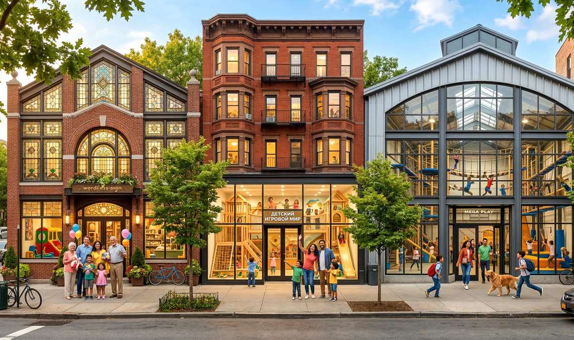 Где открыть детский развлекательный центр: 3 варианта помещений без ТРЦ