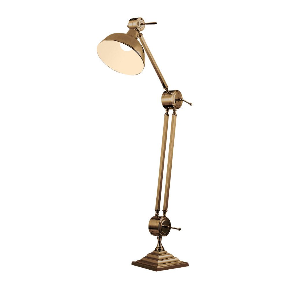 Торшер KM603F ant.brass