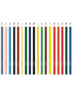 Карандаши цветные 18цв. заточенные (CP-41031)