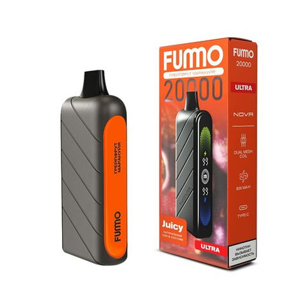 Fummo Nova Ultra Грейпфрут-маракуйя 20000 затяжек 20мг (2%)