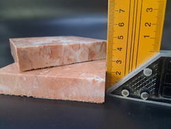 Подставка каменная Мрамор роза