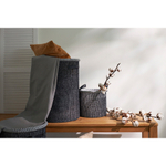 Корзина для хранения sustainable collection, D42х55 см, черная