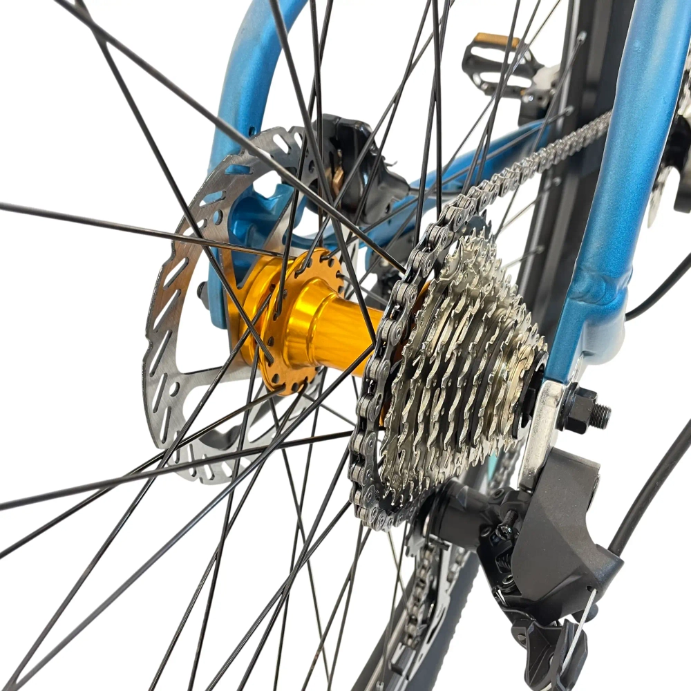 Велосипед Dinos 29" 10скор (L-Twoo A7, алюминиевая рама, гидравлические тормоза) Зеленый (DIN-46-1)