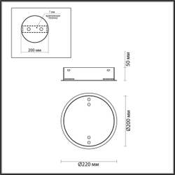 4926/2R L-VISION ODL24 581 золото/металл База для 2-х колец PANTA