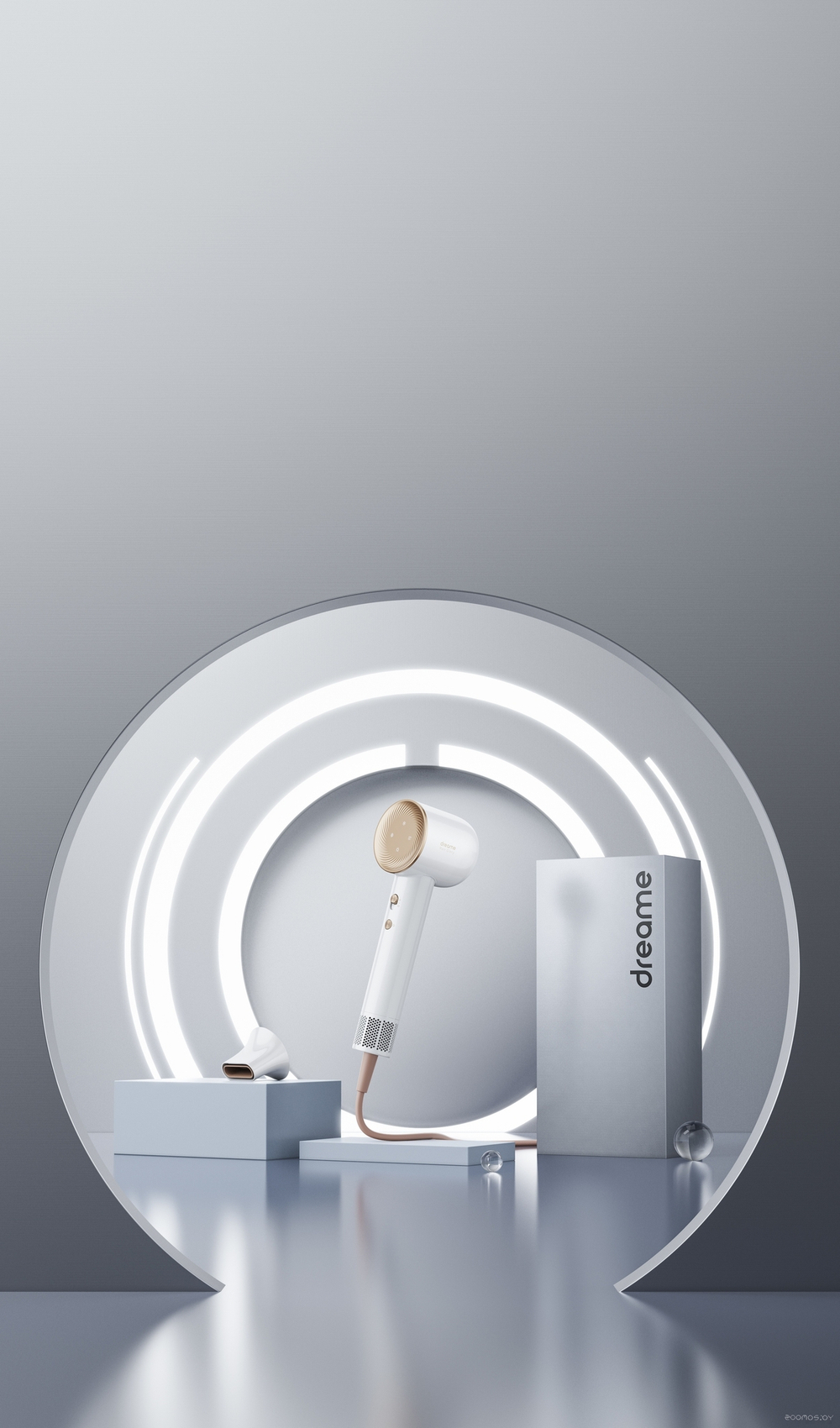 Фен Dreame Hairdryer Glory White
