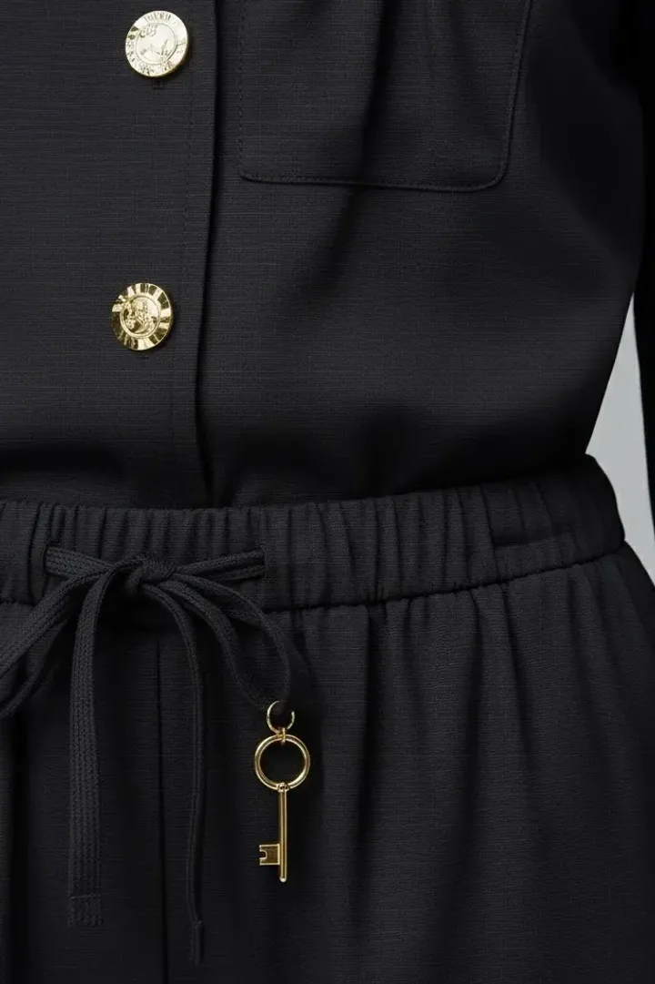 Женский льняной костюм «LEN»