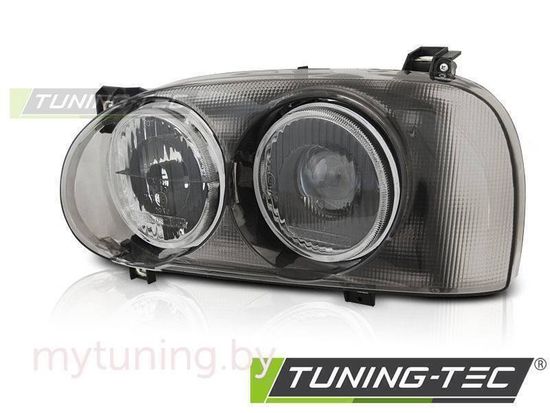 Фара передняя SMOKE LEFT SIDE TYC для VW GOLF 3 09.91-08.97