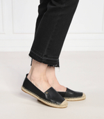 Кожаные эспадрильи LAUREN RALPH LAUREN - черный(802905304)