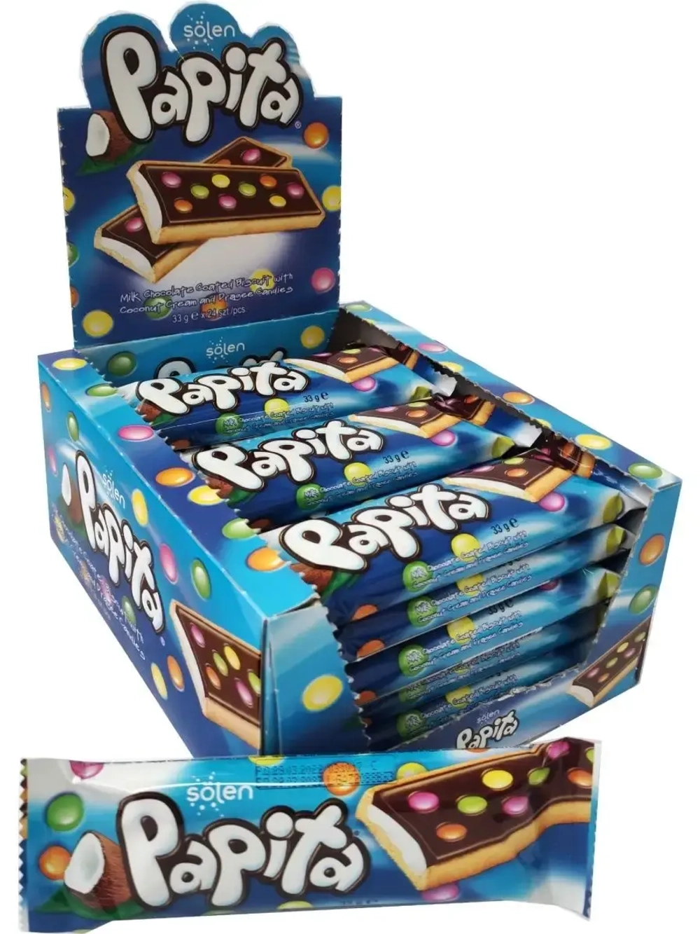 Турецкое печенье Papita с кокосовой начинкой