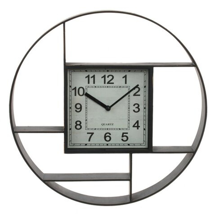GAEM Часы настенные декоративные, L35 W6,5 H35 см, (1xАА не прилаг.)