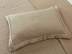 Покрывало 230x250 и 2 наволочки 50х70 Sofi De MarkO Молли кофейное