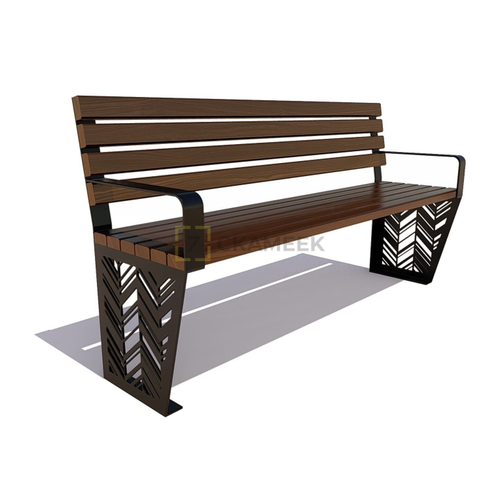 Скамейка садовая «Гарнизон» (0,6 м ангарская сосна,40х60)