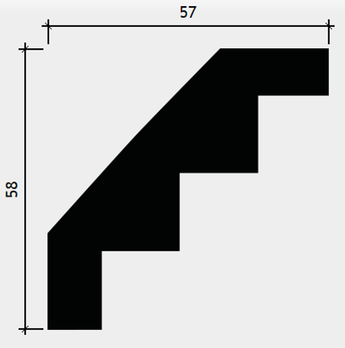 КАРНИЗ 1.50.140 ЕВРОПЛАСТ