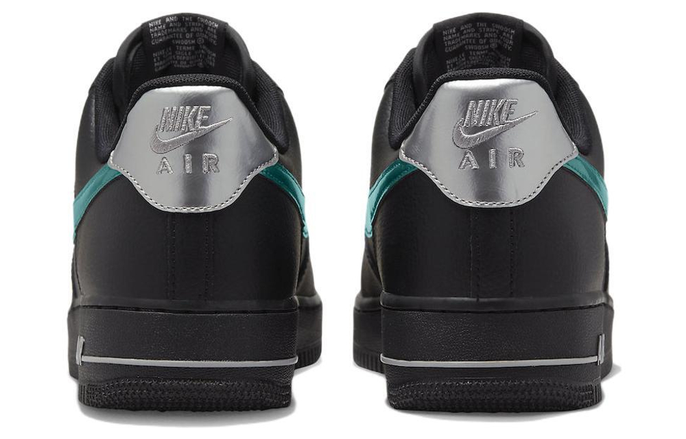 Кроссовки Nike Air Force 1 Low "Black Blue Lightning"