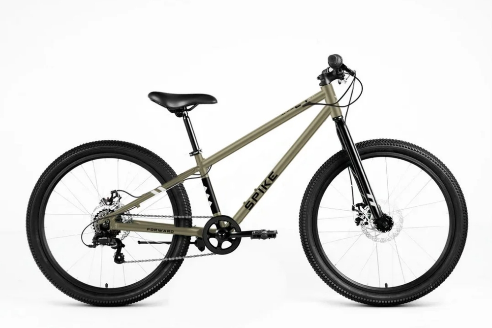 Велосипед 24" FORWARD SPIKE CX, рама 11" серо-коричневый 2026