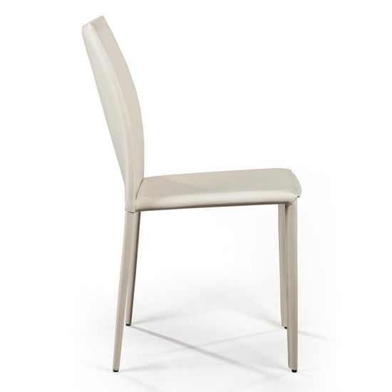 Стул Rolf, кожа бежевый