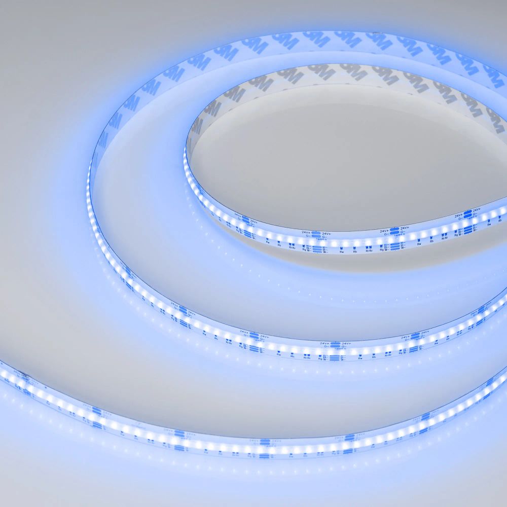 Светодиодная лента CSP-X840-12mm 24V RGBW-Day (17.2 W/m, IP20, 5m) (Arlight, 5 лет) 046936