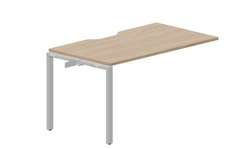 стол Strike 1380х780х750мм (с эргономичным вырезом) - приставной элемент