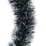 Венок новогодний «Хвойный блеск» 30 см, Зеленый/белый