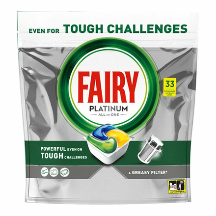 Капсулы таблетки для посудомоечной машины Fairy Platinum 33 шт