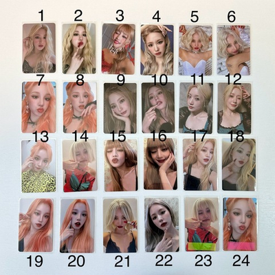 Фотокарты (G)I-DLE - I love (альбомные)