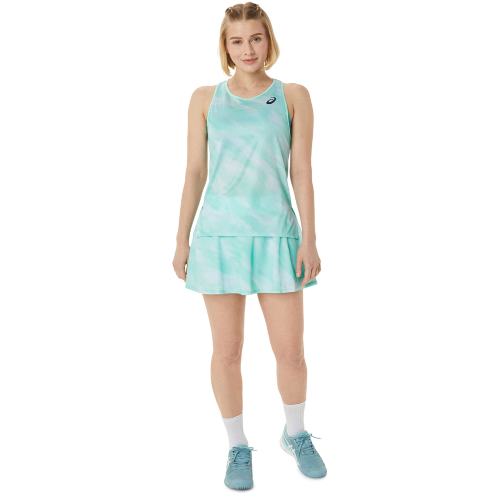 Женская теннисная майка ASICS Match Graphic Tank Top Women - Mint