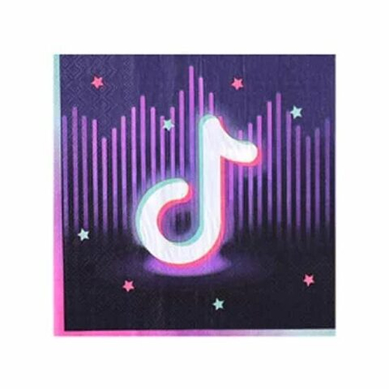 Салфетка Блогер Party 33см 12шт