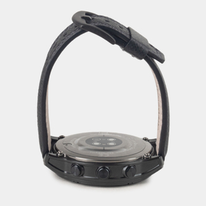 Ремешок для часов Garmin 43 mm классический из кожи теленка, черного цвета