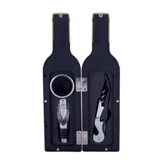 Набор сомелье для вина 3 предмета в оригинальном чехле Kamille KM-7795