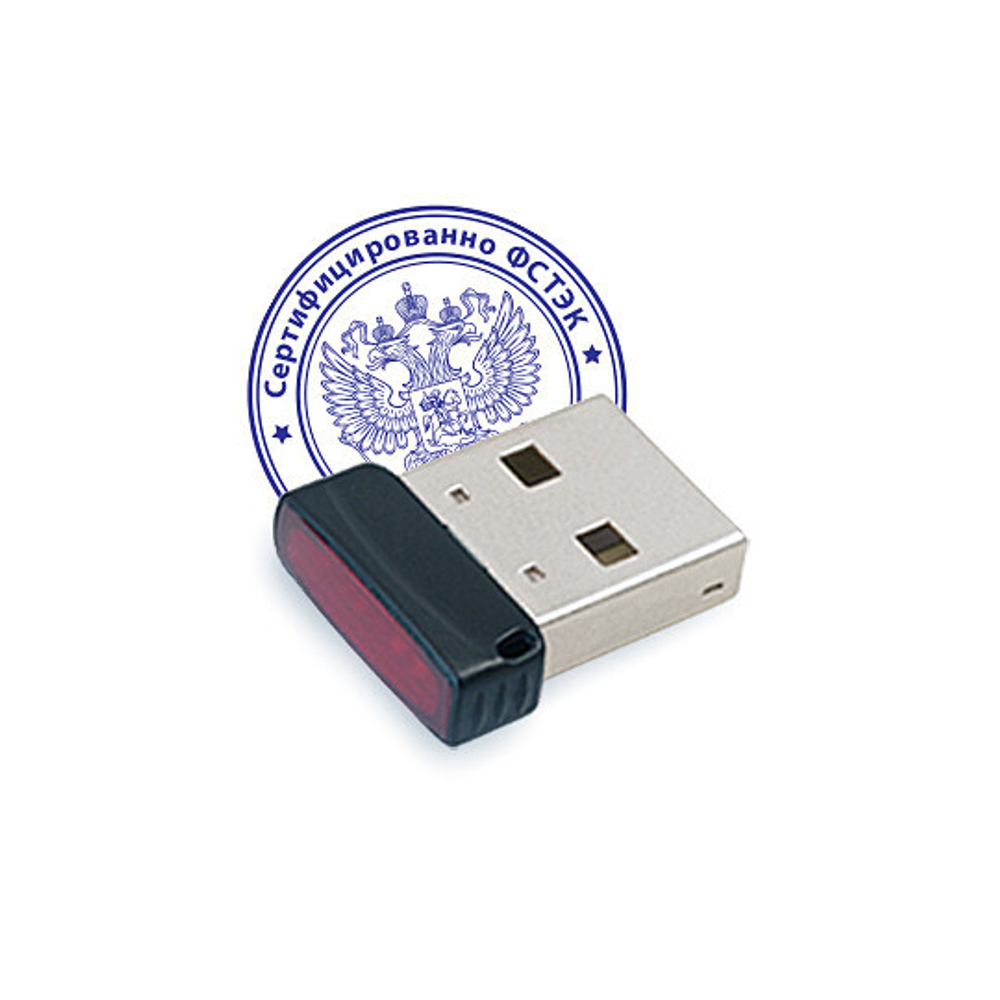 Рутокен Lite micro 64KБ, серт. ФСТЭК
