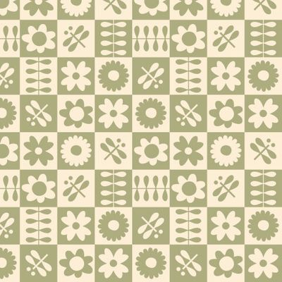 Стрекозы и подсолнухи, монохром