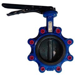 Затвор дисковый РИДАН ЗДМ 15.16.125 DN125 PN16 с резьбовыми проушинами