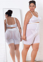 Корсетные панталоны с завышенной талией (Размер: 6X) (Цвет: черный)