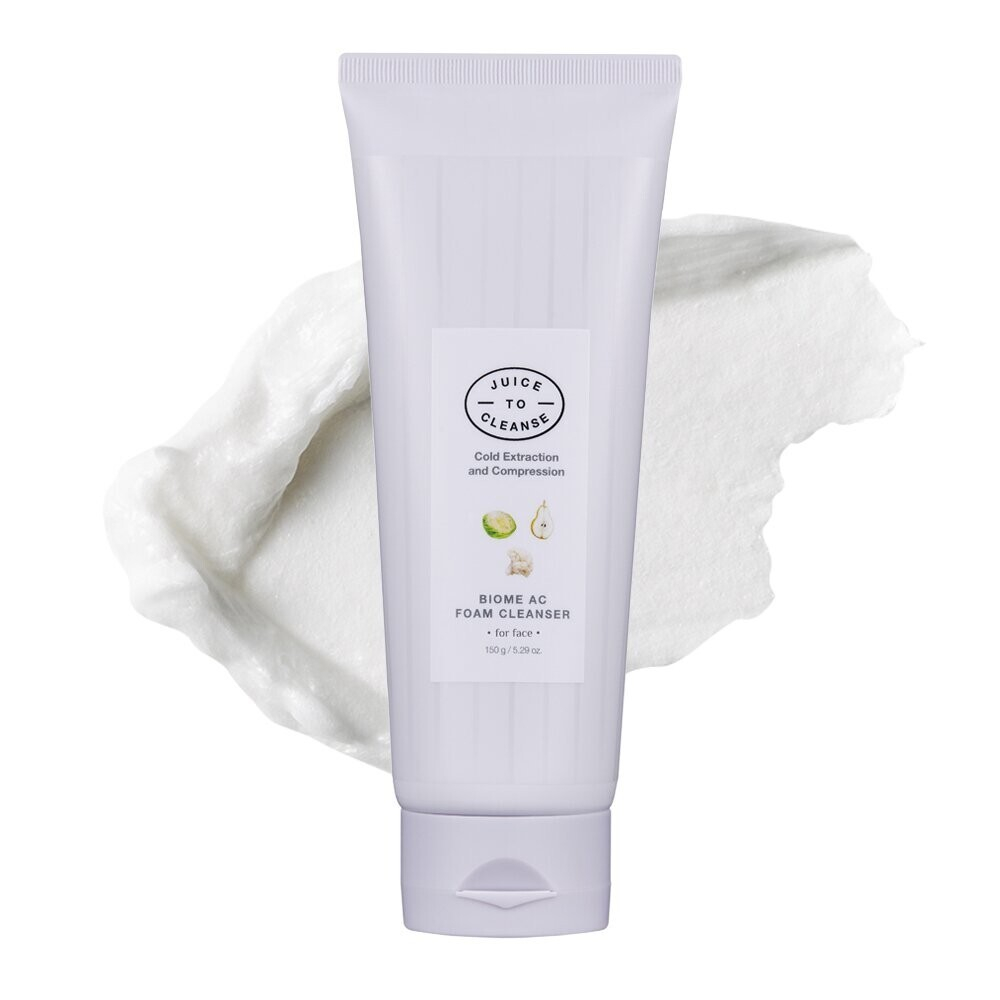 JUICE TO CLEANSE Biome AC Foam Cleanser нежная пенка для умывания с бифидобактериями