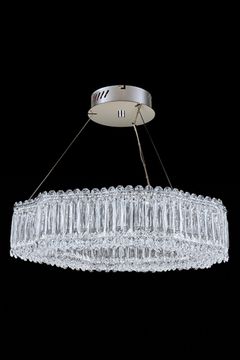 Подвесная люстра LED 100W LE3013-600 CH хром Chatelaine Leon