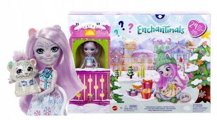 Кукла Enchantimals Mattel - Адвент-календарь с куклой и аксессуарами 4558