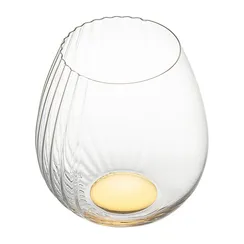 Набор бокалов для вина alice в подарочной упаковке, 610 мл, золотистые, 2 шт.